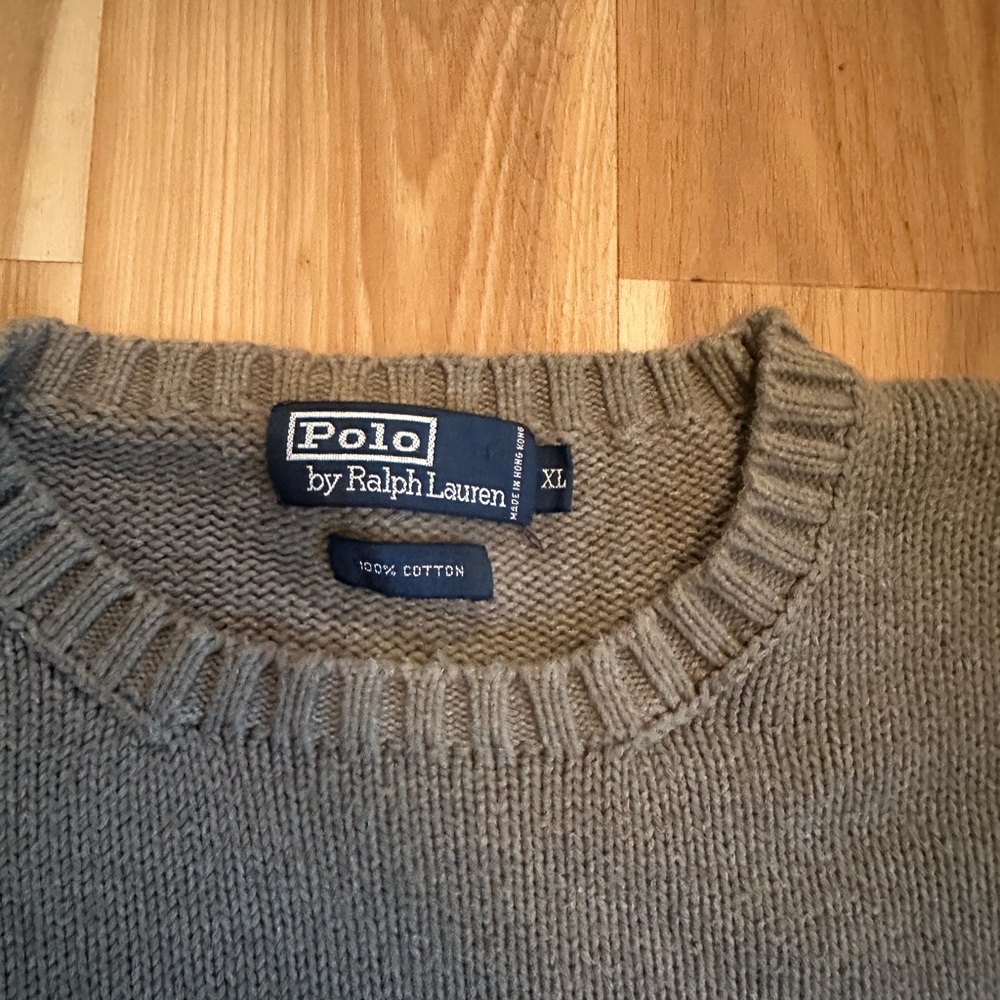 Polo by Ralph Lauren Crewneck Sweater in Olive